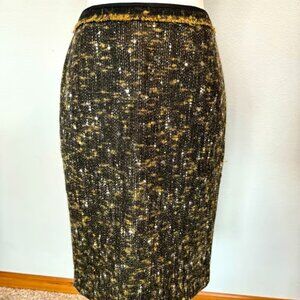 Elie Tahari Tweed Pencil Skirt | EUC | Size 4 | Business Casual | Lined | Fall